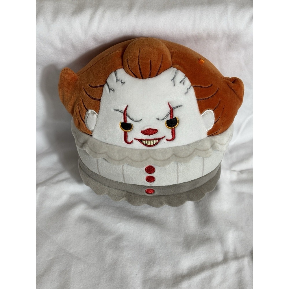 Squishmallows Pennywise IT Welcome to Derry Horror Plush 8 Inch Jazwares Clown